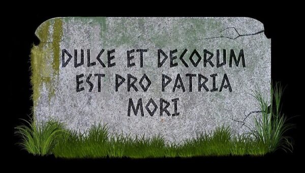 Armas ja kaunis on surra isamaa eest