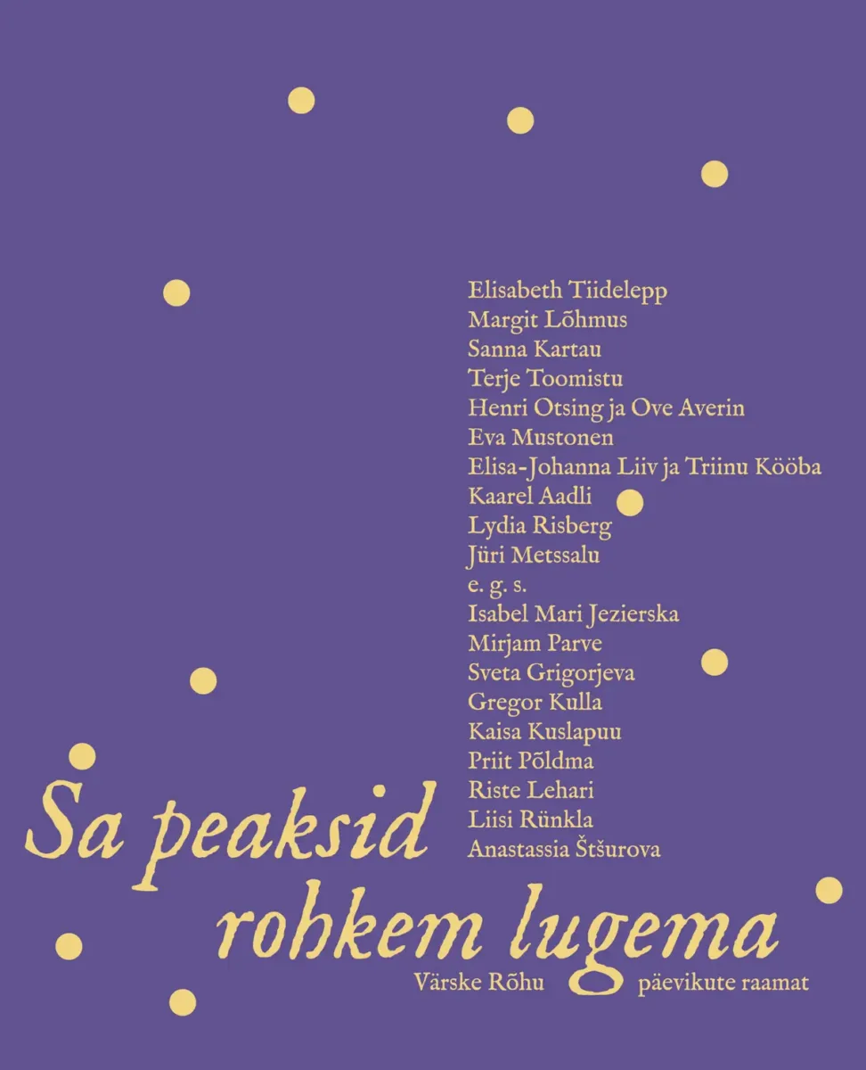 KES peaks rohkem lugema?!